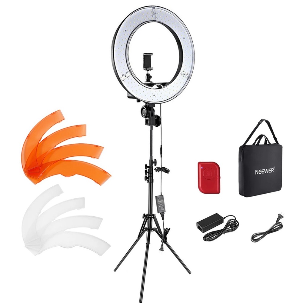 Neewer Ring Light Kit with Stand and Filters